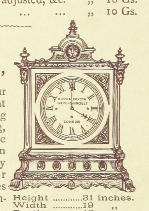 置き時計　イメージ画像