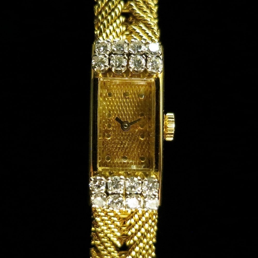 ブシュロン ダイヤモンド ゴールド ジュエリー時計