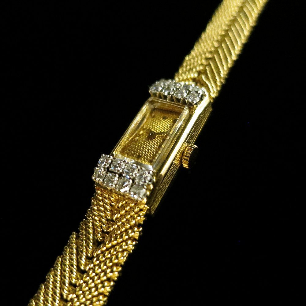 ブシュロン ダイヤモンド ゴールド ジュエリー時計