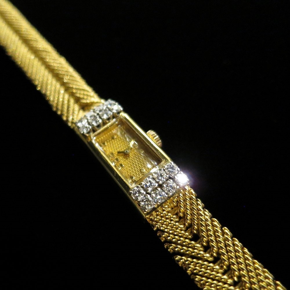 ブシュロン ダイヤモンド ゴールド ジュエリー時計