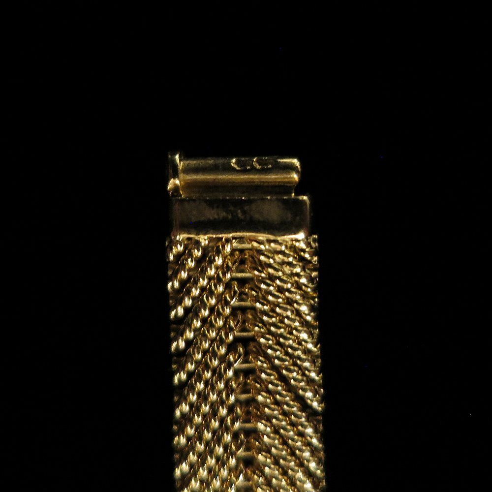 ブシュロン ダイヤモンド ゴールド ジュエリー時計　クラスプ部分