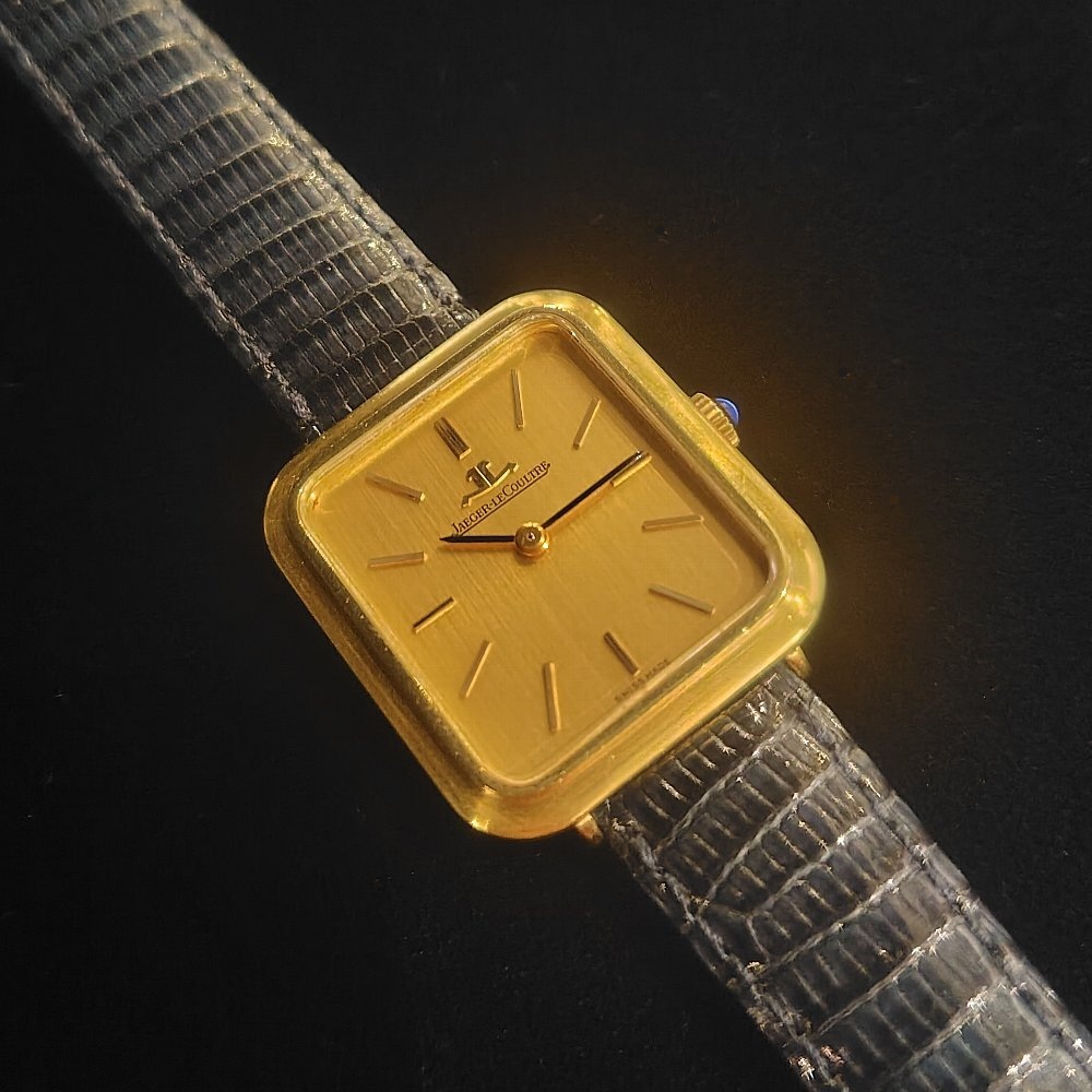 ジャガールクルト 18K 長角型