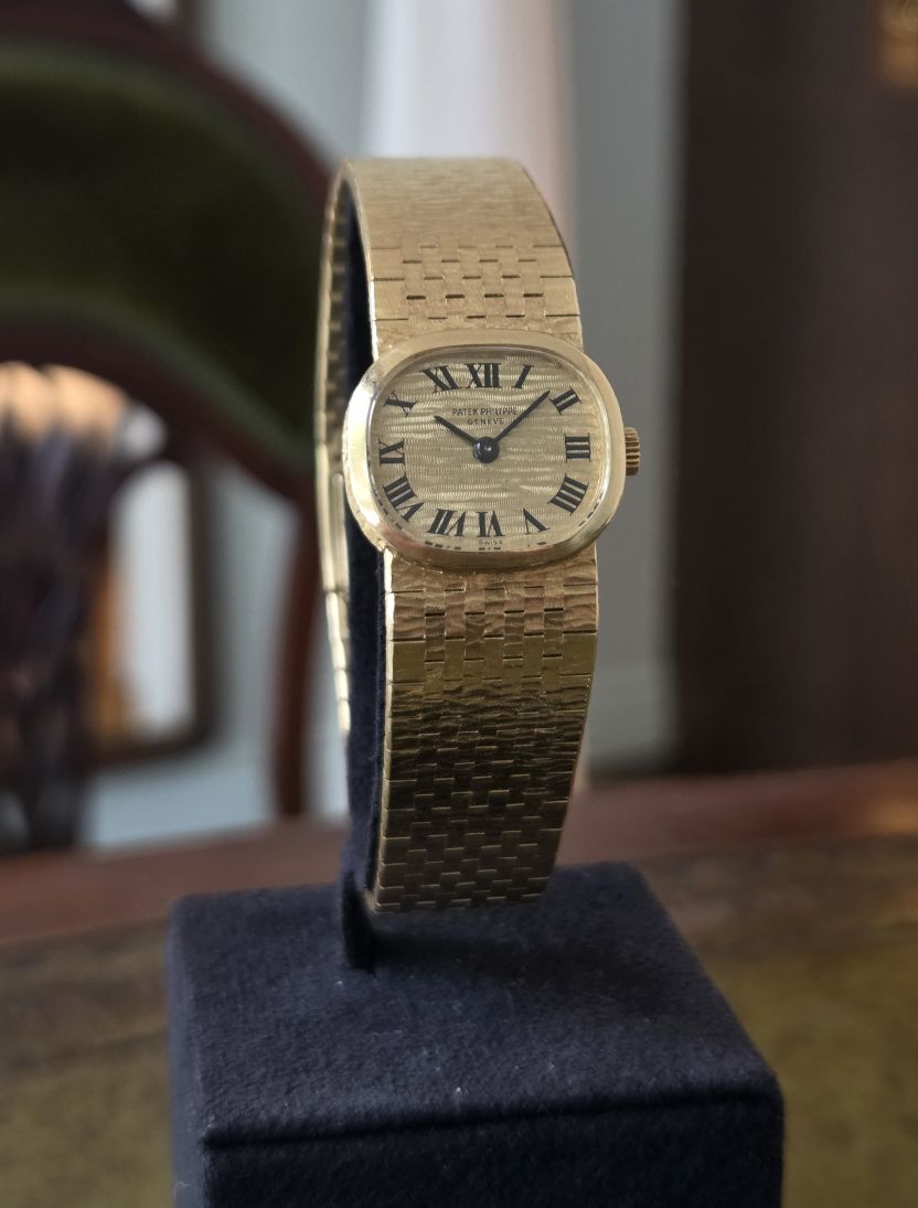 1970年製の18KYGパテックフィリップのブレスレットウォッチ